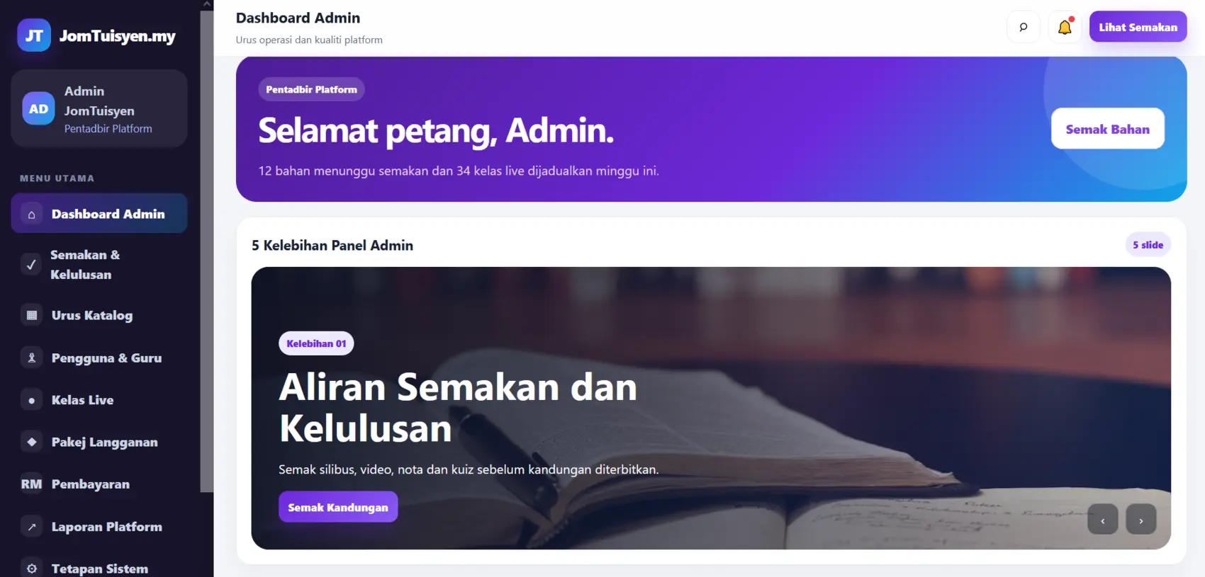 Panel Pentadbir Pendidikan