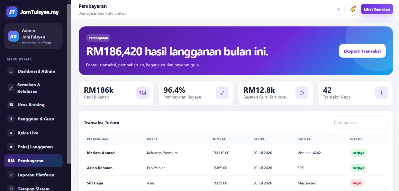 Pembayaran Dalam Talian
